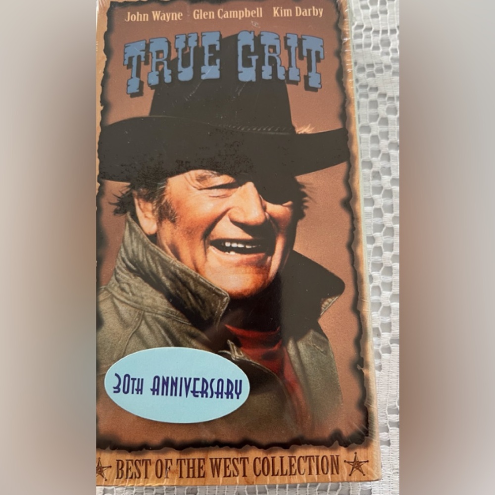True Grit VHS PG